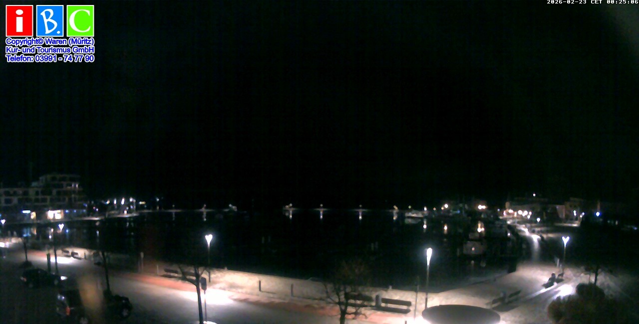 Archiv Foto Webcam Yachthafen Waren an der Müritz