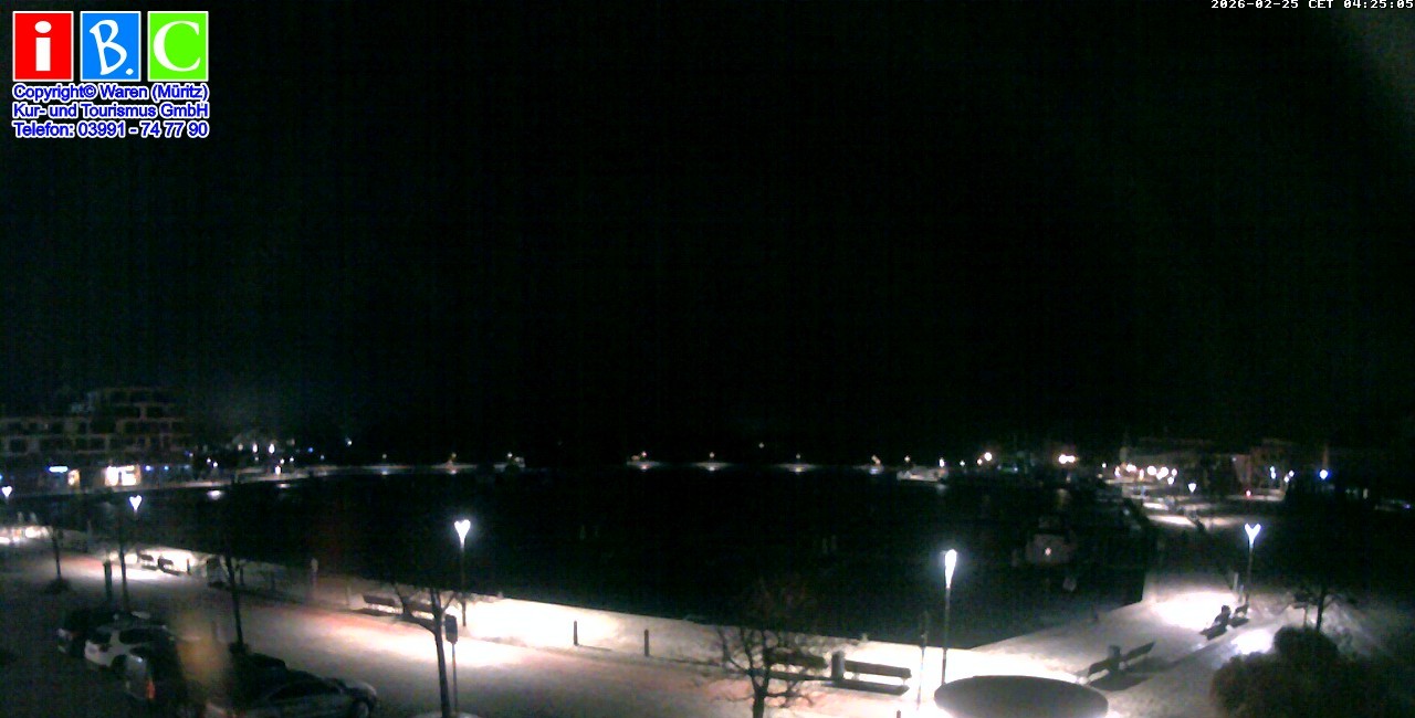 Archiv Foto Webcam Yachthafen Waren an der Müritz