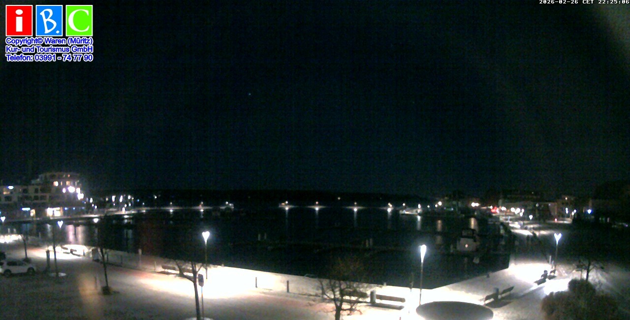 Archived image Webcam Harbour Waren (Müritz)