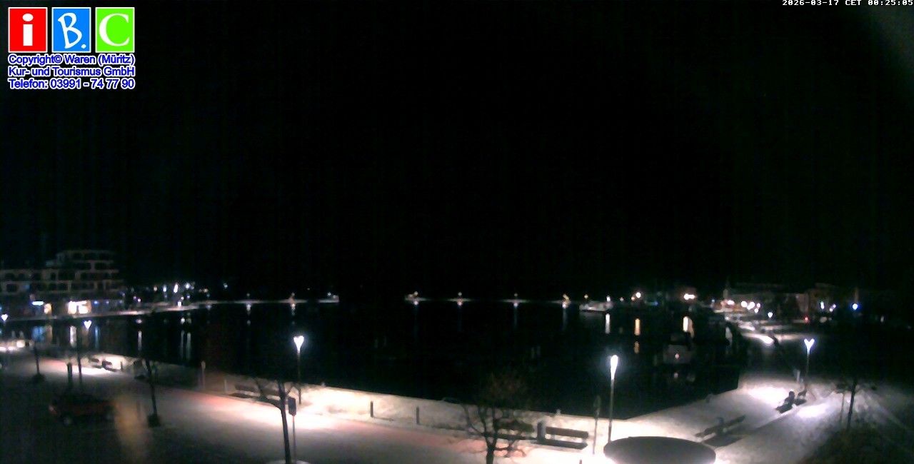 Archiv Foto Webcam Yachthafen Waren an der Müritz