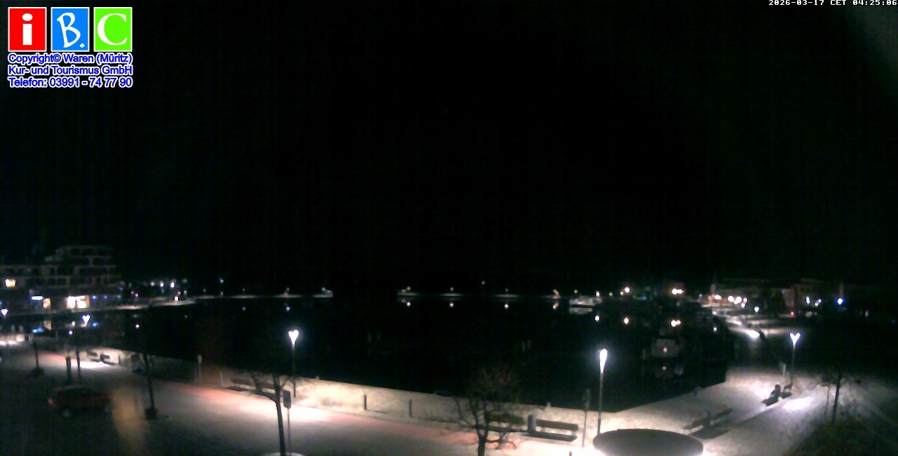 Archiv Foto Webcam Yachthafen Waren an der Müritz