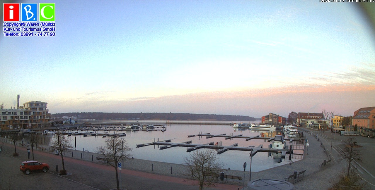 Archiv Foto Webcam Yachthafen Waren an der Müritz
