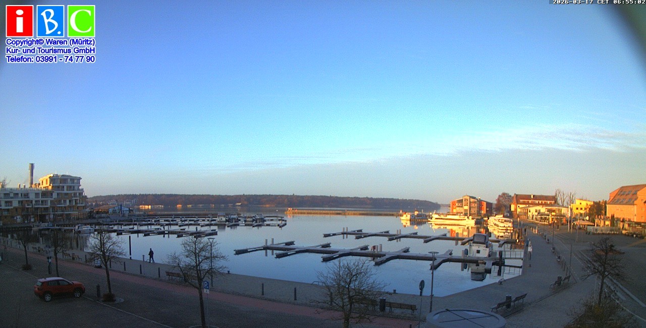 Archiv Foto Webcam Yachthafen Waren an der Müritz