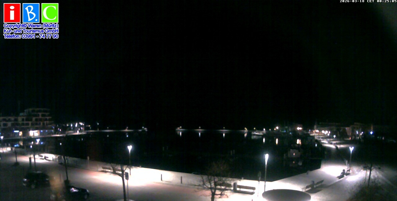 Archived image Webcam Harbour Waren (Müritz)