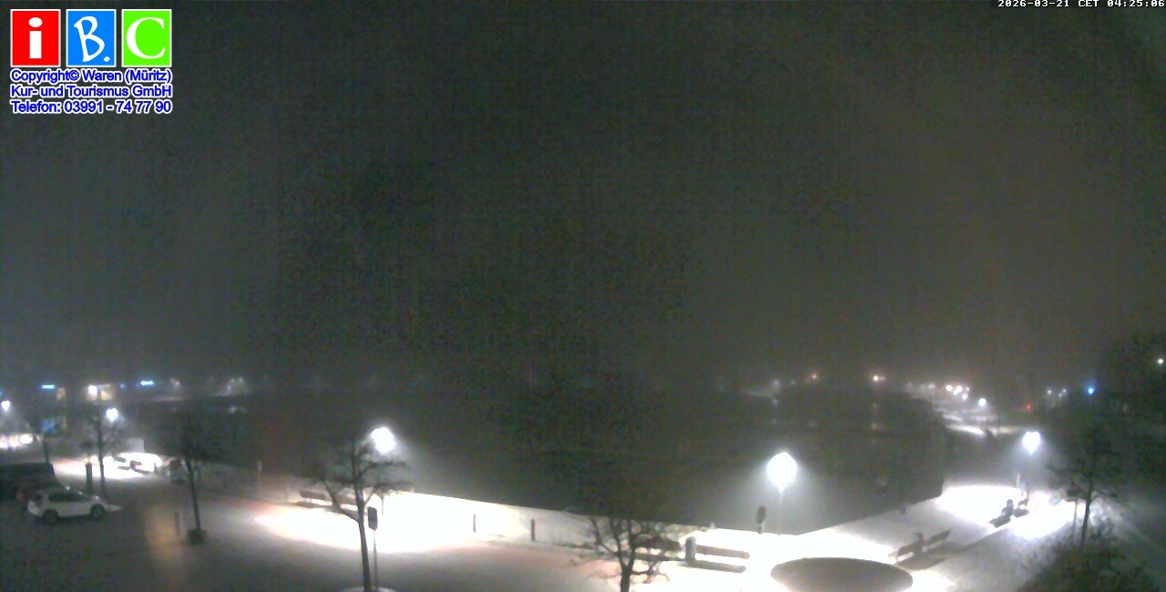 Archived image Webcam Harbour Waren (Müritz)