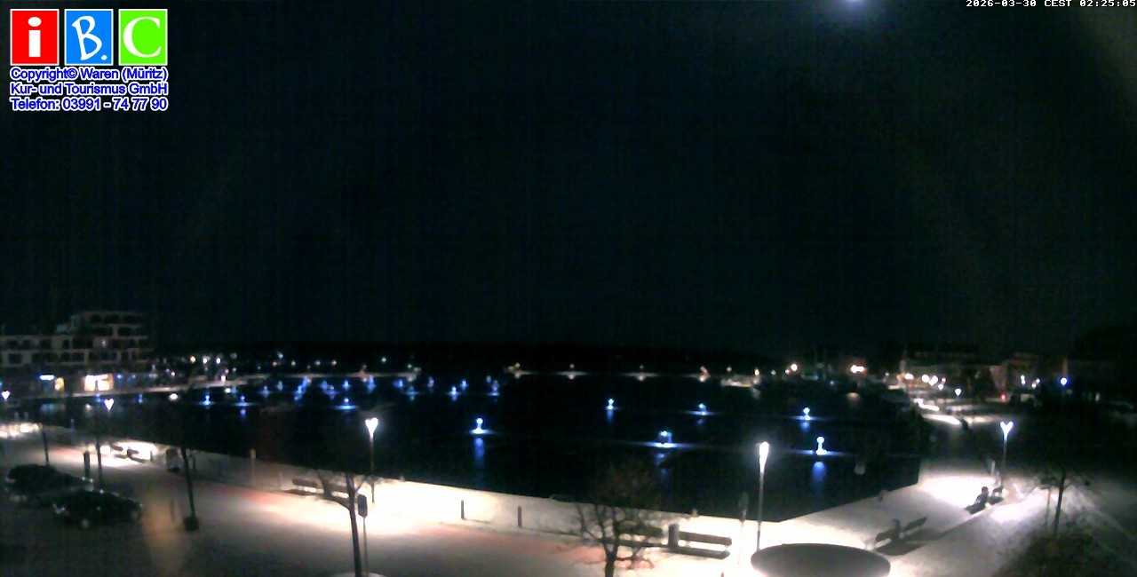 Archiv Foto Webcam Yachthafen Waren an der Müritz