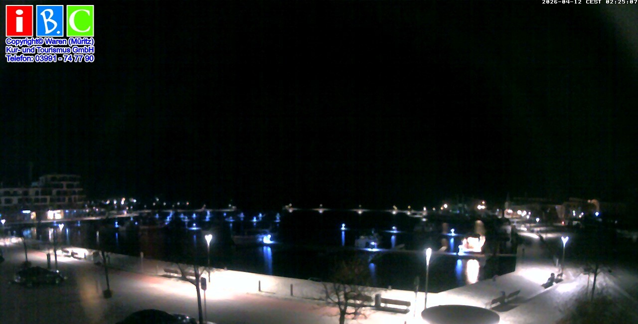 Archiv Foto Webcam Yachthafen Waren an der Müritz