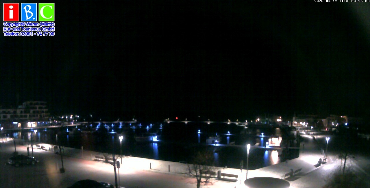 Archiv Foto Webcam Yachthafen Waren an der Müritz