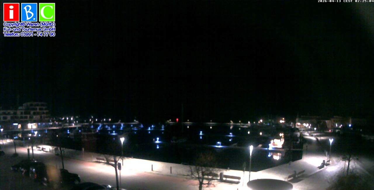 Archiv Foto Webcam Yachthafen Waren an der Müritz