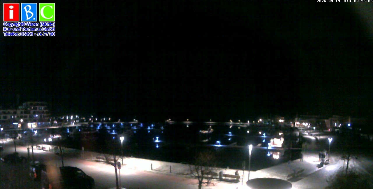 Archiv Foto Webcam Yachthafen Waren an der Müritz