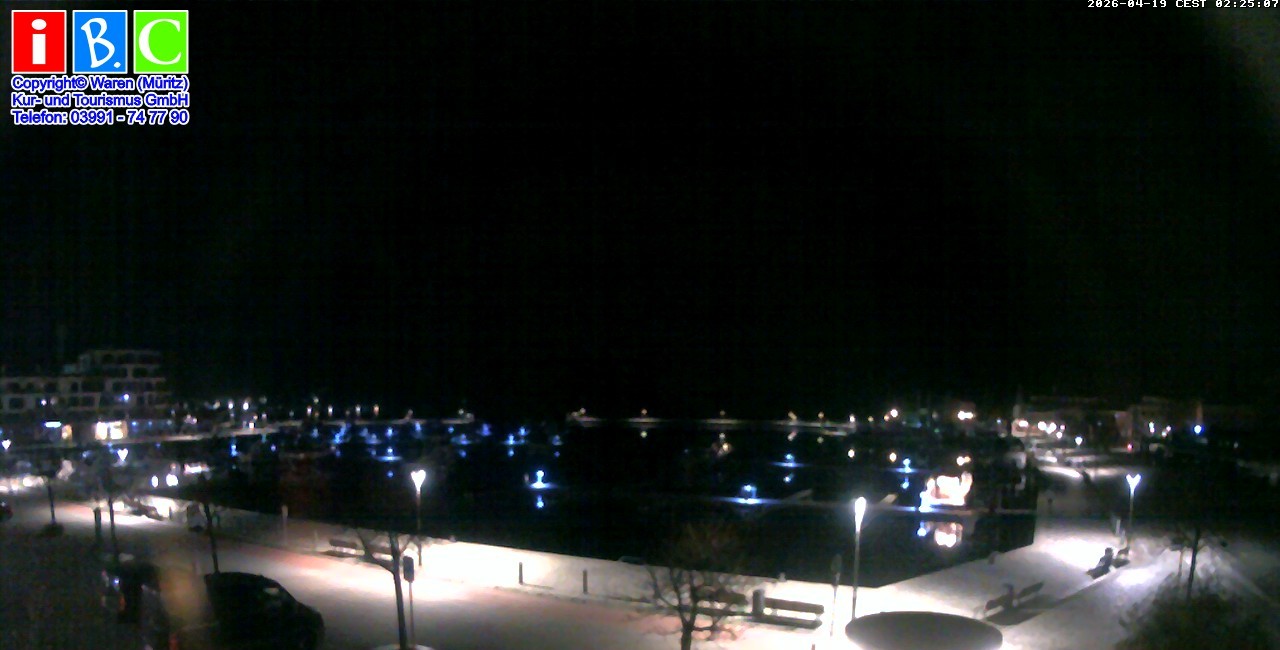 Archiv Foto Webcam Yachthafen Waren an der Müritz