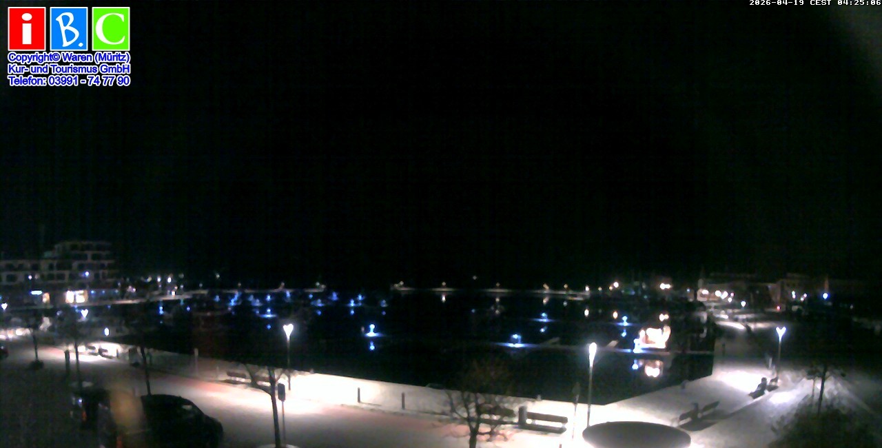 Archiv Foto Webcam Yachthafen Waren an der Müritz