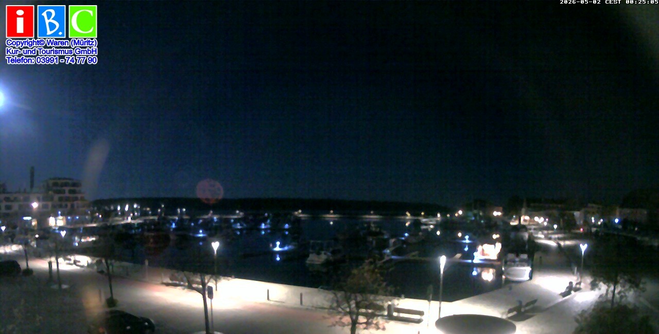 Archiv Foto Webcam Yachthafen Waren an der Müritz