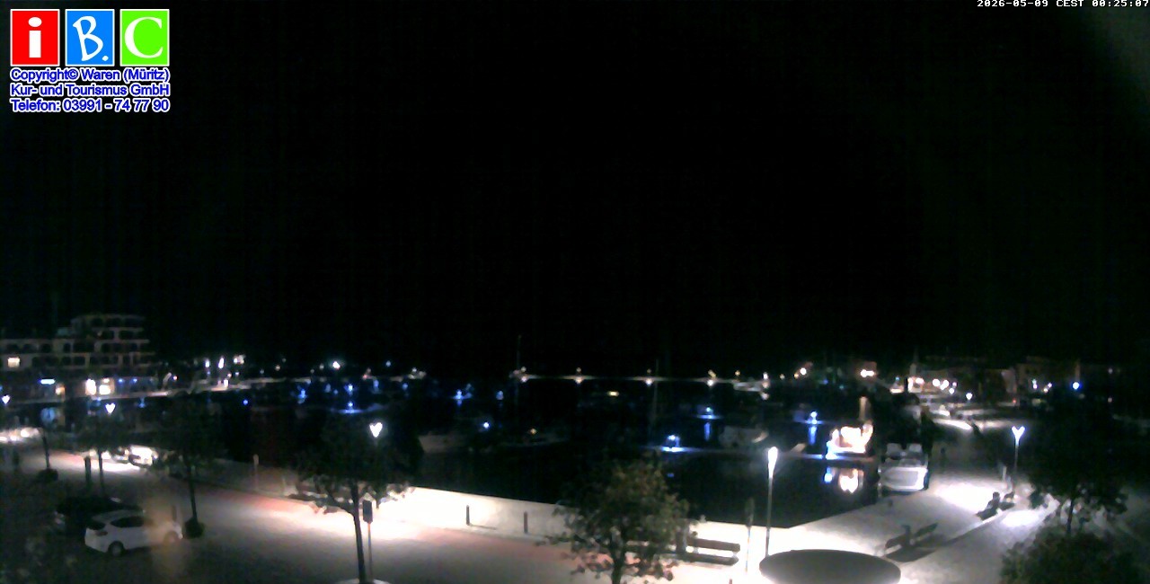 Archiv Foto Webcam Yachthafen Waren an der Müritz
