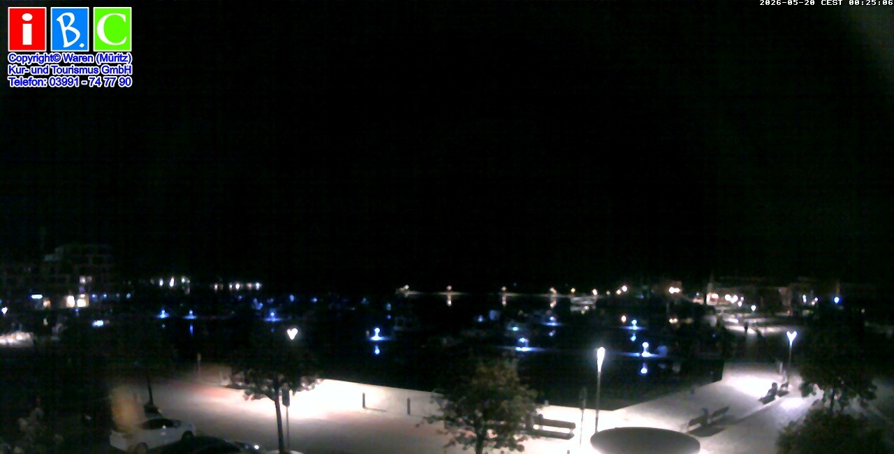 Archiv Foto Webcam Yachthafen Waren an der Müritz