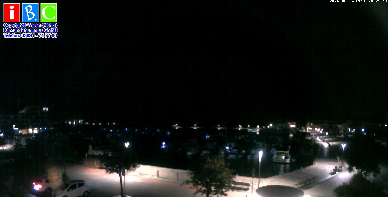 Archiv Foto Webcam Yachthafen Waren an der Müritz