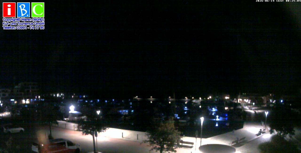 Archiv Foto Webcam Yachthafen Waren an der Müritz