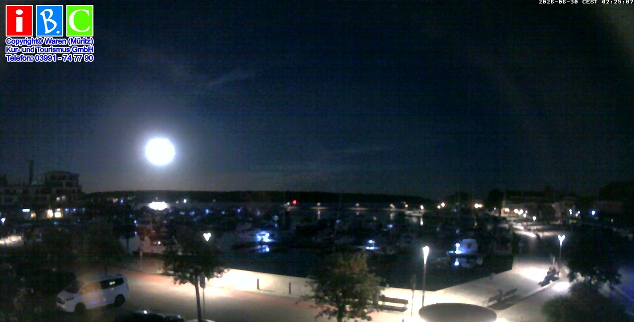 Archiv Foto Webcam Yachthafen Waren an der Müritz