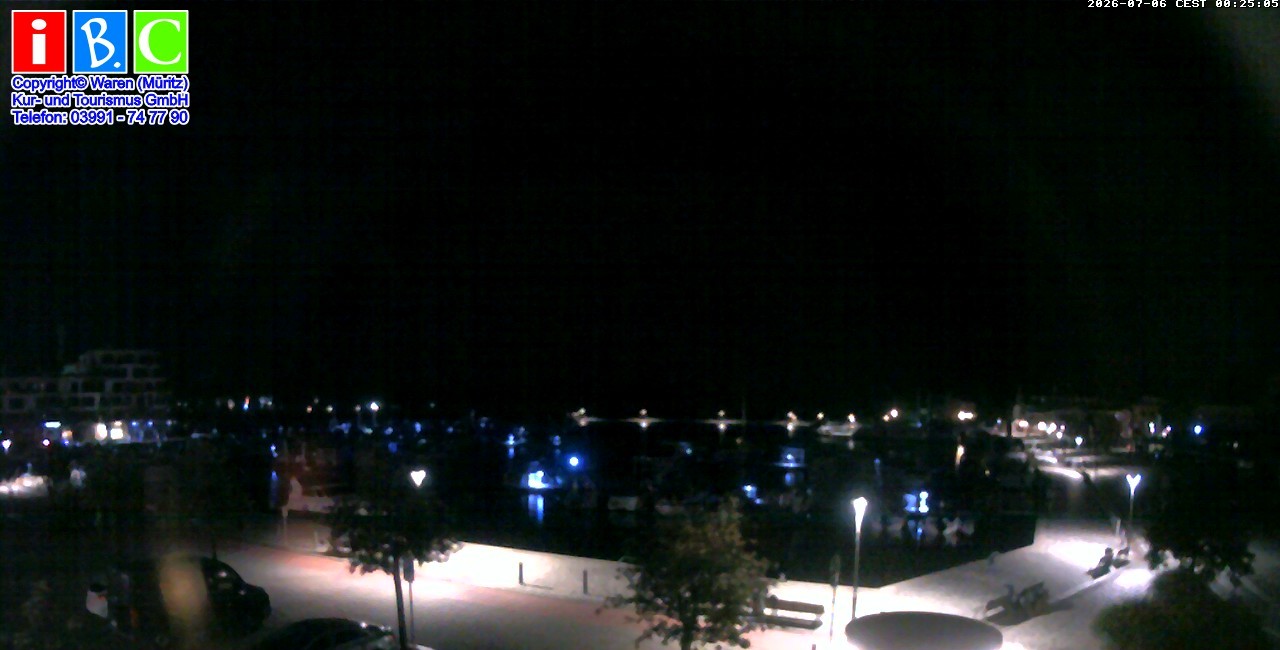 Archiv Foto Webcam Yachthafen Waren an der Müritz