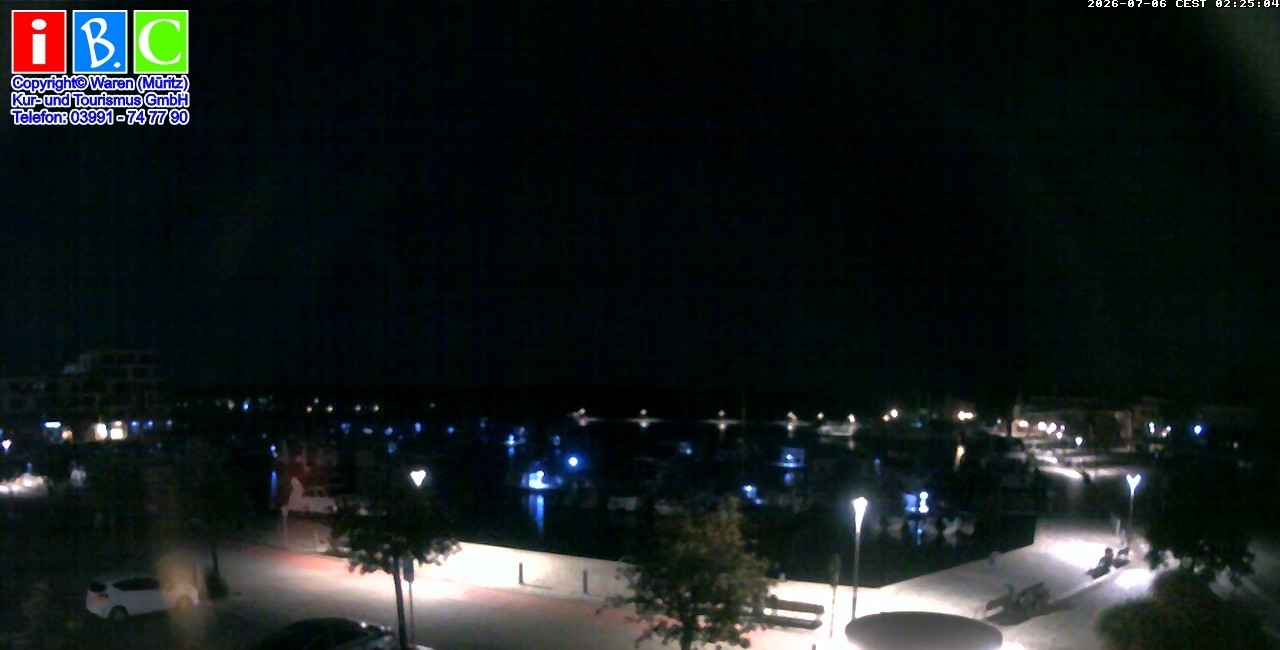 Archiv Foto Webcam Yachthafen Waren an der Müritz