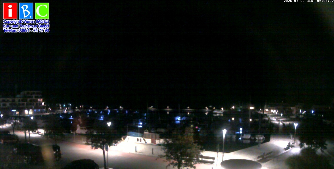 Archiv Foto Webcam Yachthafen Waren an der Müritz