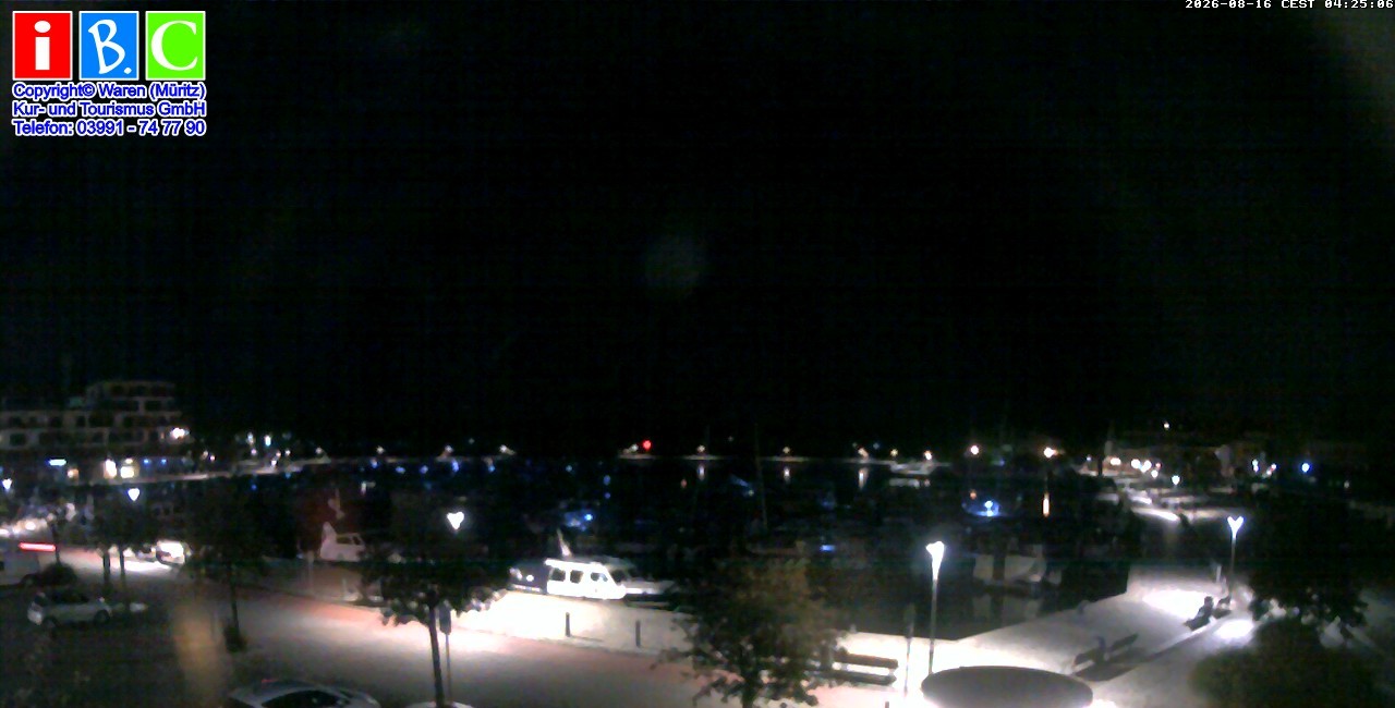 Archiv Foto Webcam Yachthafen Waren an der Müritz