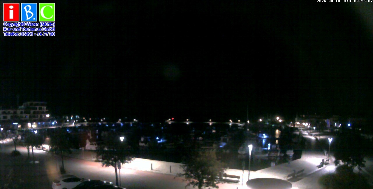 Archiv Foto Webcam Yachthafen Waren an der Müritz