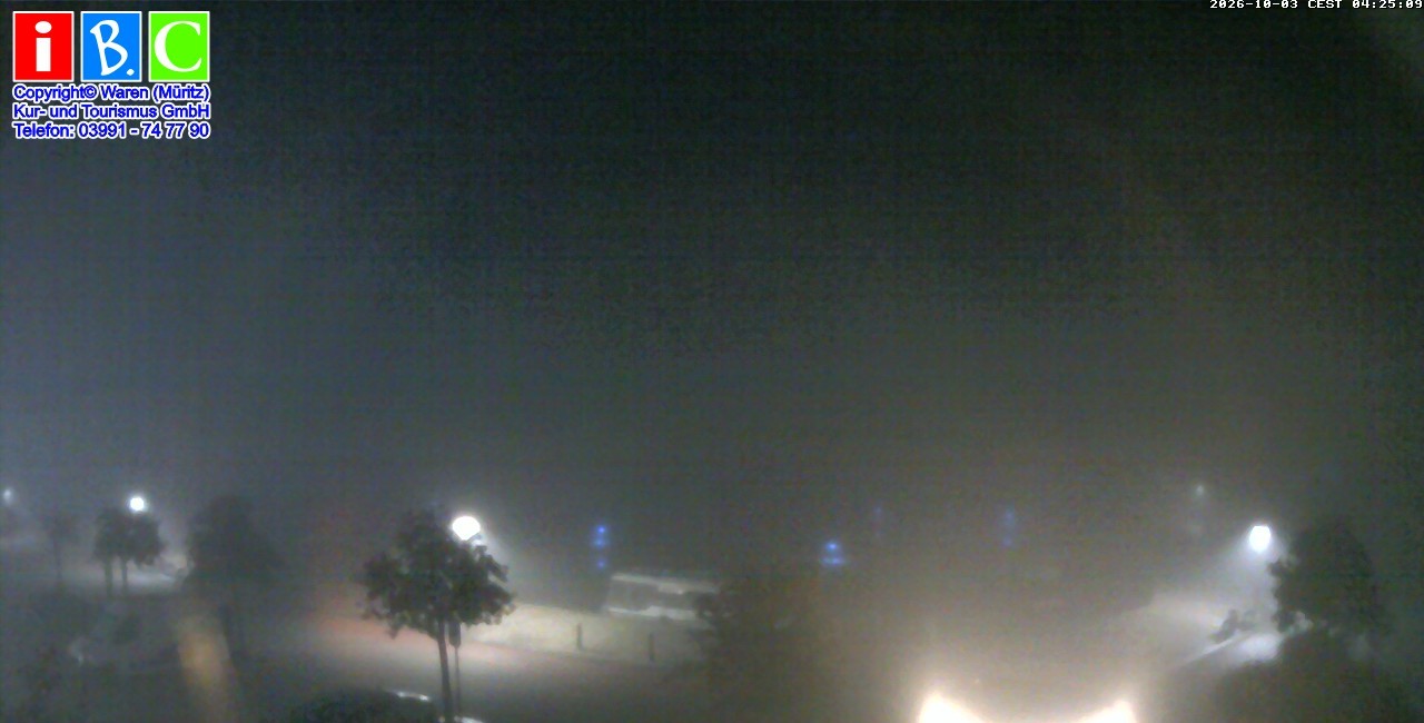 Archived image Webcam Harbour Waren (Müritz)