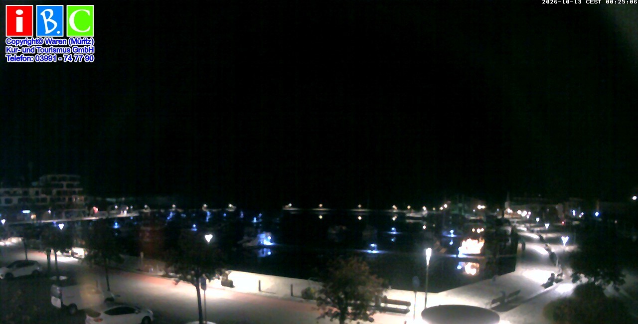 Archiv Foto Webcam Yachthafen Waren an der Müritz