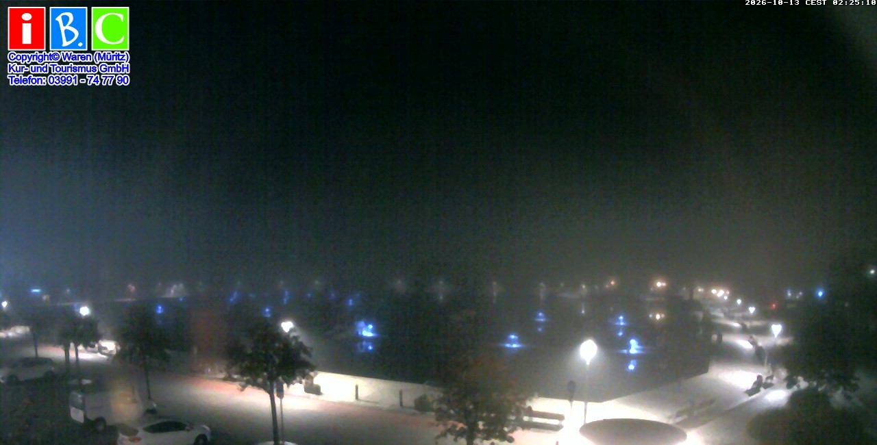Archiv Foto Webcam Yachthafen Waren an der Müritz
