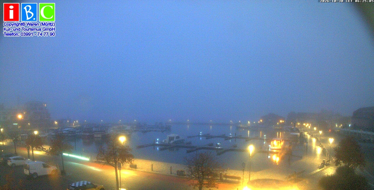 Archiv Foto Webcam Yachthafen Waren an der Müritz
