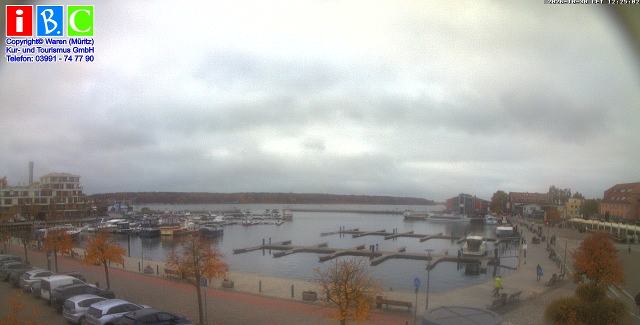 Archiv Foto Webcam Yachthafen Waren an der Müritz