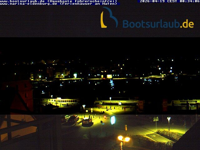 Archiv Foto Webcam Hafen in Waren an der Müritz