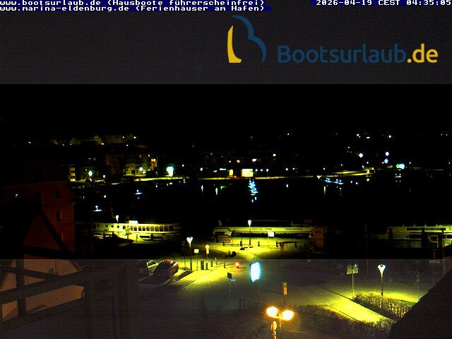 Archiv Foto Webcam Hafen in Waren an der Müritz