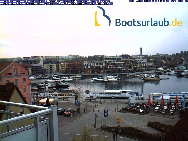 Archiv Foto Webcam Hafen in Waren an der Müritz