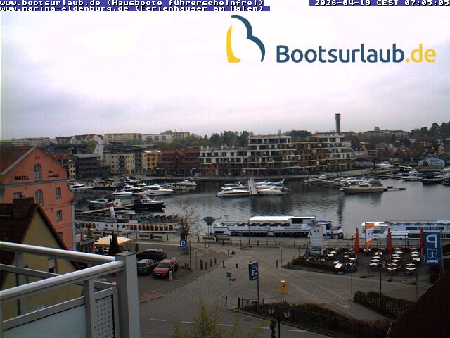 Archiv Foto Webcam Hafen in Waren an der Müritz