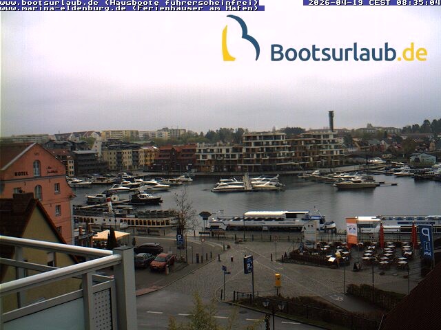 Archiv Foto Webcam Hafen in Waren an der Müritz