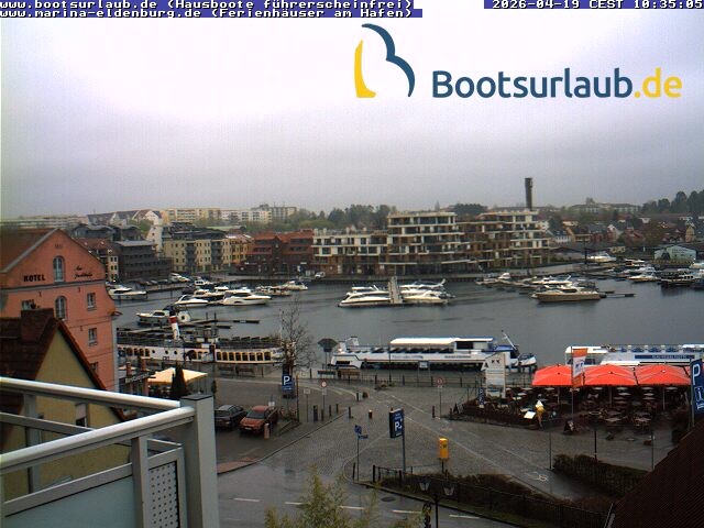 Archiv Foto Webcam Hafen in Waren an der Müritz
