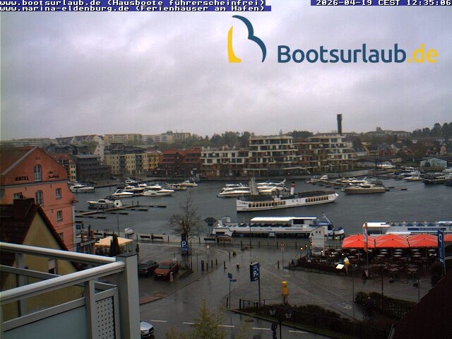 Archived image Webcam Port in Waren (Müritz)