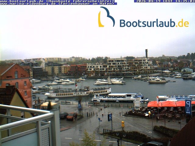 Archiv Foto Webcam Hafen in Waren an der Müritz