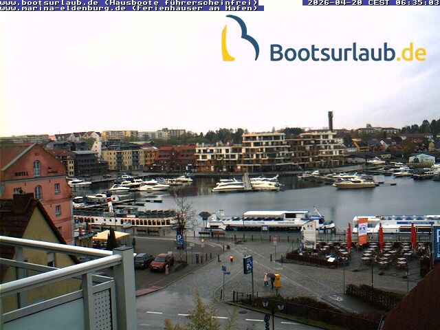 Archived image Webcam Port in Waren (Müritz)
