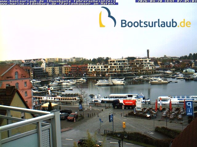 Archived image Webcam Port in Waren (Müritz)