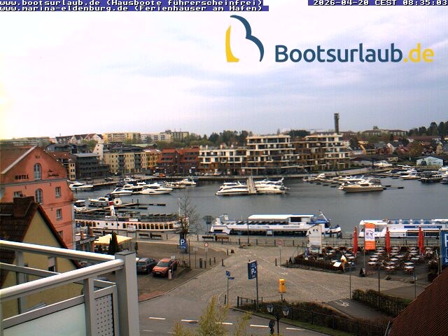 Archived image Webcam Port in Waren (Müritz)