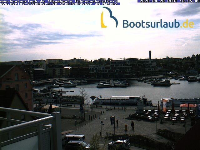 Archived image Webcam Port in Waren (Müritz)