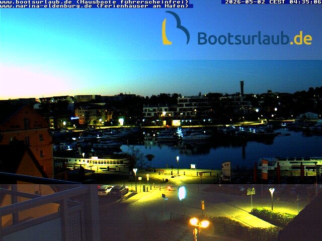 Archiv Foto Webcam Hafen in Waren an der Müritz