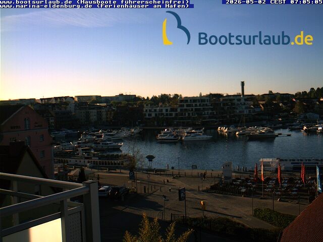 Archiv Foto Webcam Hafen in Waren an der Müritz