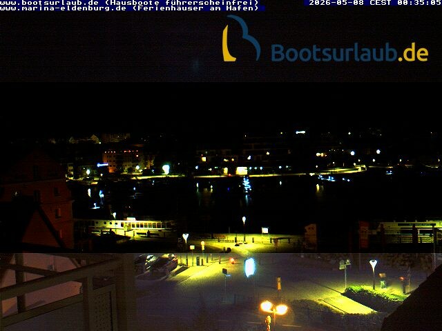 Archiv Foto Webcam Hafen in Waren an der Müritz
