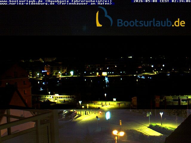 Archiv Foto Webcam Hafen in Waren an der Müritz