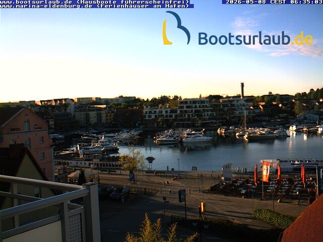 Archiv Foto Webcam Hafen in Waren an der Müritz