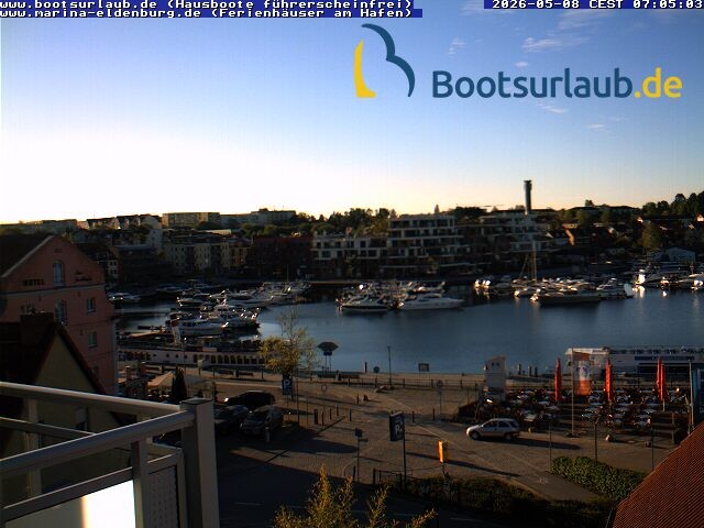 Archiv Foto Webcam Hafen in Waren an der Müritz